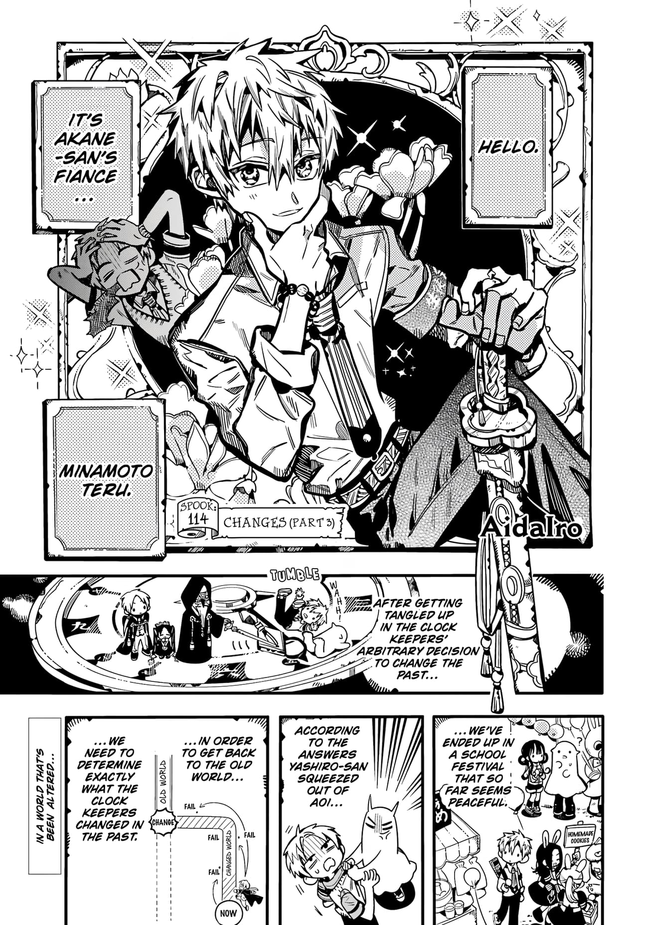 Toilet Bound Hanako Kun, Chapter 114 image 02